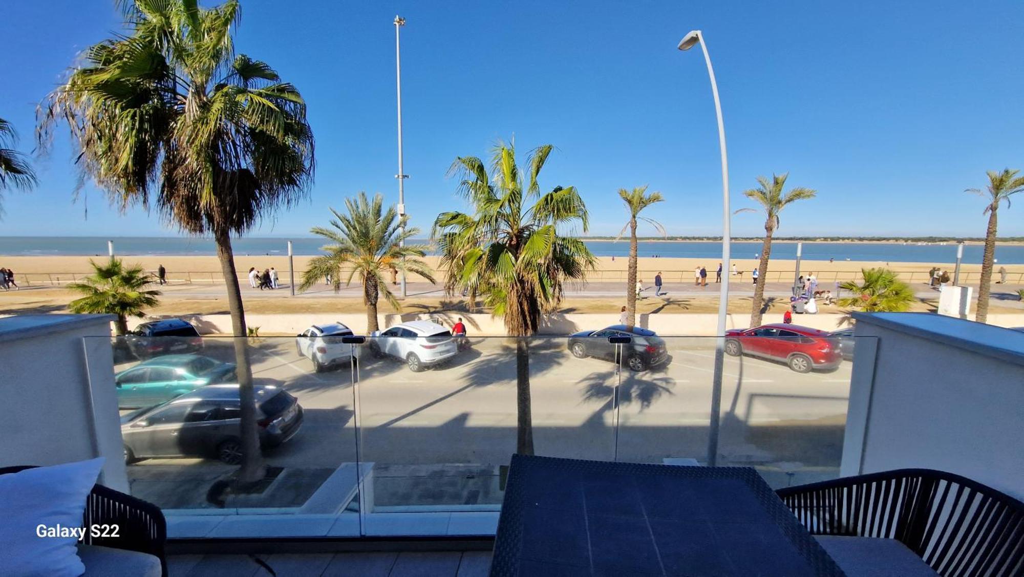 Appartamento Boutelou Playa Con Vistas Al Mar Sanlúcar de Barrameda Esterno foto