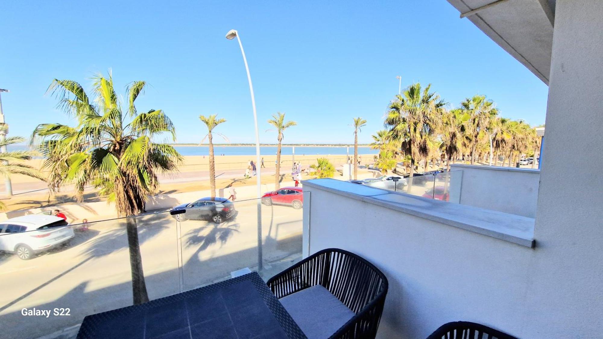 Appartamento Boutelou Playa Con Vistas Al Mar Sanlúcar de Barrameda Esterno foto